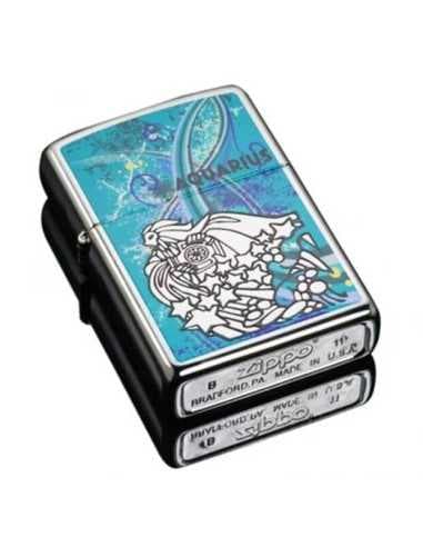 فندک زیپو زودیاک دلو Zippo 24929 (Aquarius Zodiac) — تصویر ۴