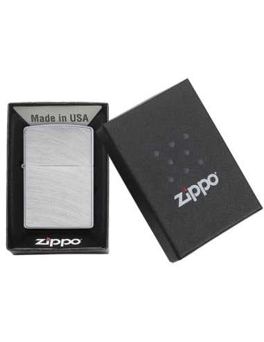 فندک زیپو قوس نقره ای Zippo 24647 (Chrome Arch) — تصویر ۳