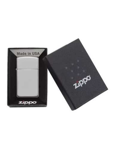 فندک زیپو مدل Zippo 1610 (Slim Hi Pol Chrome) — تصویر ۲