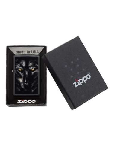 فندک زیپو صورت گرگ Zippo CI407954 (WOLF FACE) — تصویر ۲