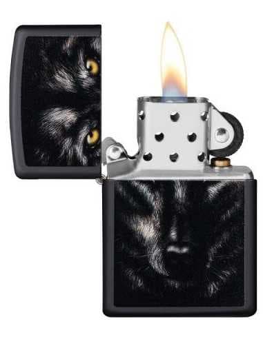 فندک زیپو صورت گرگ Zippo CI407954 (WOLF FACE) — تصویر ۳