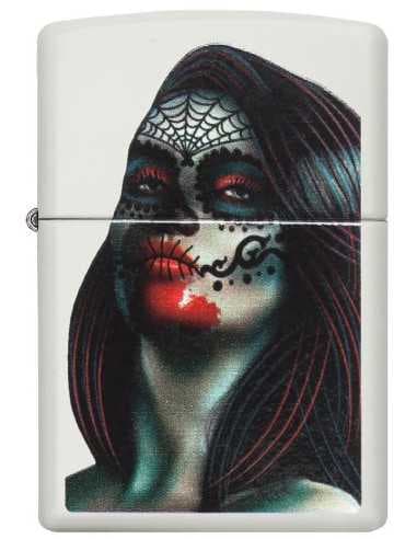 فندک زیپو Zippo 29400 (Day Of The Dead Lady Tattoo)
