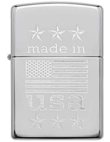 فندک زیپو Zippo 29430 (Made in USA Flag)