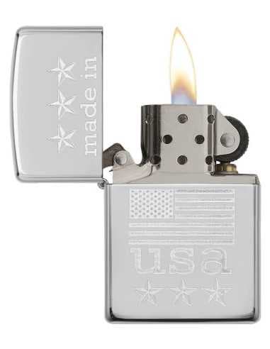 فندک زیپو Zippo 29430 (Made in USA Flag) — تصویر ۲