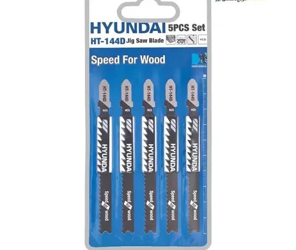 تیغ اره عمود بر چوب هیوندای مجموعه 5 عددی مدل HT-144D