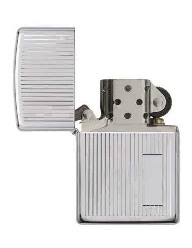فندک زیپو نقره ای Zippo 350HP (CHROME/ENGINE TURNED) — تصویر ۲