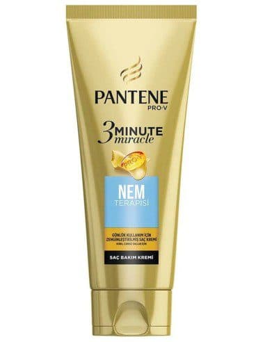 ماسک مو ( کرم مو ) معجزه آسای 3 دقیقه ای آبرسان پنتن Pantene 3 Minute Miracle Nem Terapisi Sac Bakim Kremi