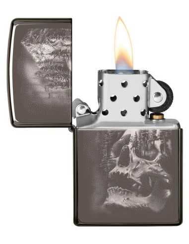فندک زیپو Zippo 49141 (SKULL MOUNTAIN DESIGN) — تصویر ۲