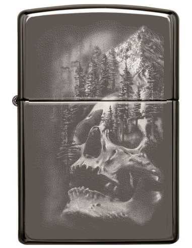 فندک زیپو Zippo 49141 (SKULL MOUNTAIN DESIGN)