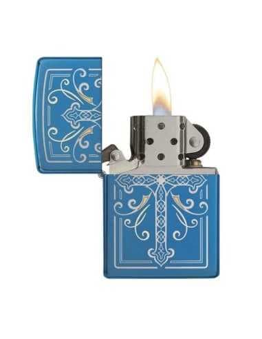 فندک زیپو طرح صلیب Zippo 29608 (ELEGANT CROSS) — تصویر ۲