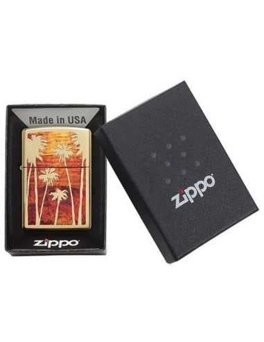 فندک زیپو Zippo 29420 (Palm Tree Sunset) — تصویر ۲