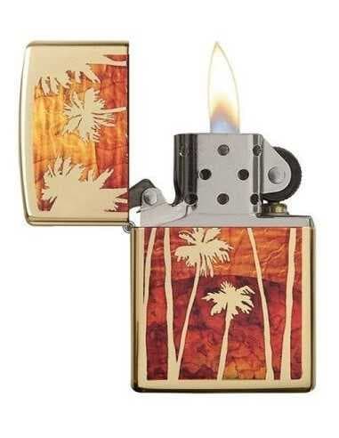 فندک زیپو Zippo 29420 (Palm Tree Sunset) — تصویر ۳