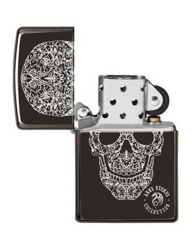 فندک زیپو طرح جمجمه Zippo 49143 (ANNE STOKES COLLECTION) — تصویر ۲