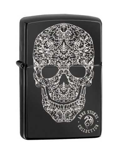 فندک زیپو طرح جمجمه Zippo 49143 (ANNE STOKES COLLECTION) — تصویر ۳