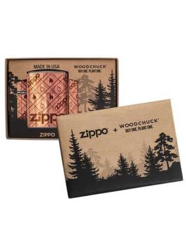 فندک زیپو روکش چوب وودچاک Zippo 49331 (Woodchuck WRAP Zippo Flame) — تصویر ۷