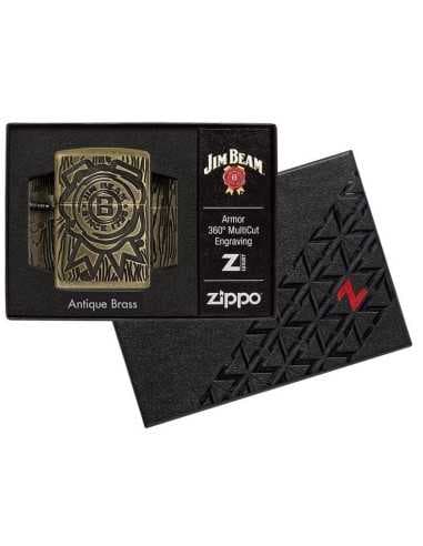 فندک زیپو آرمورکیس طلایی آنتیک Zippo 49284 — تصویر ۳