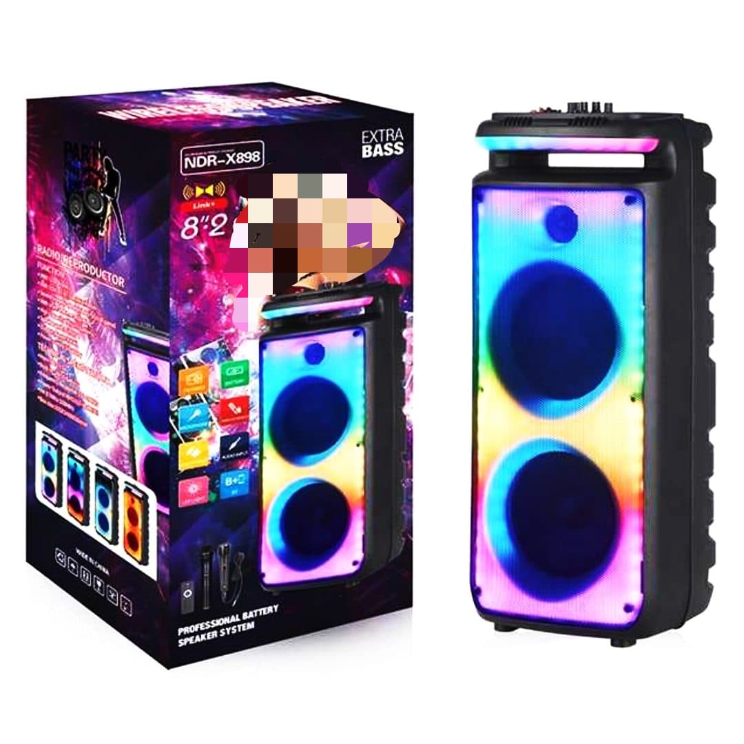 اسپیکر بلوتوثی قابل حمل ان دی آر مدل NDR-X898 — تصویر ۳
