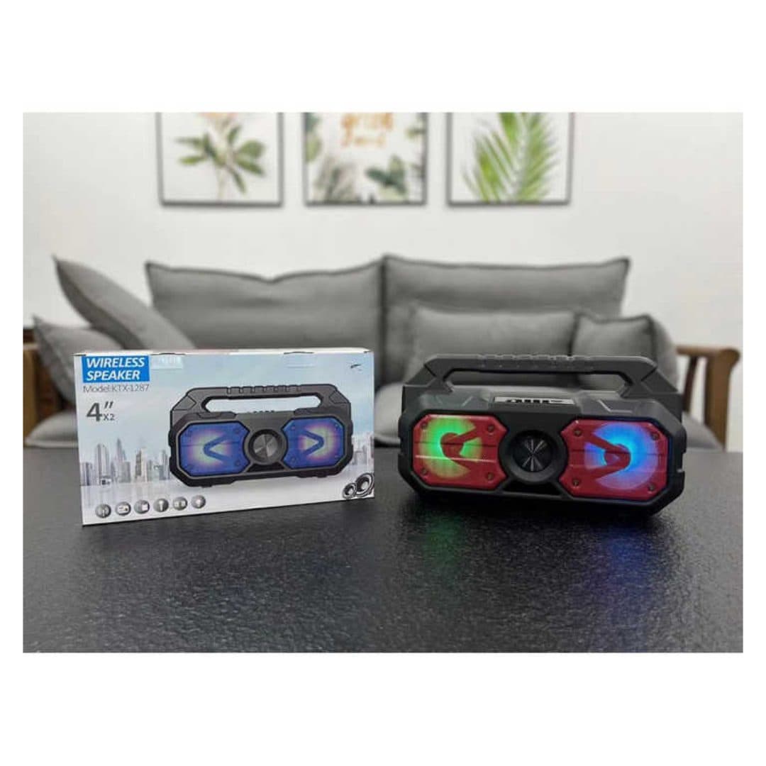 اسپیکر بلوتوثی قابل حمل کی تی ایکس مدل KTX-1287 — تصویر ۲