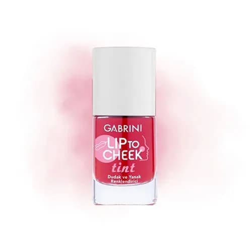 تینت لب و گونه گابرينی – رنگ rose pink