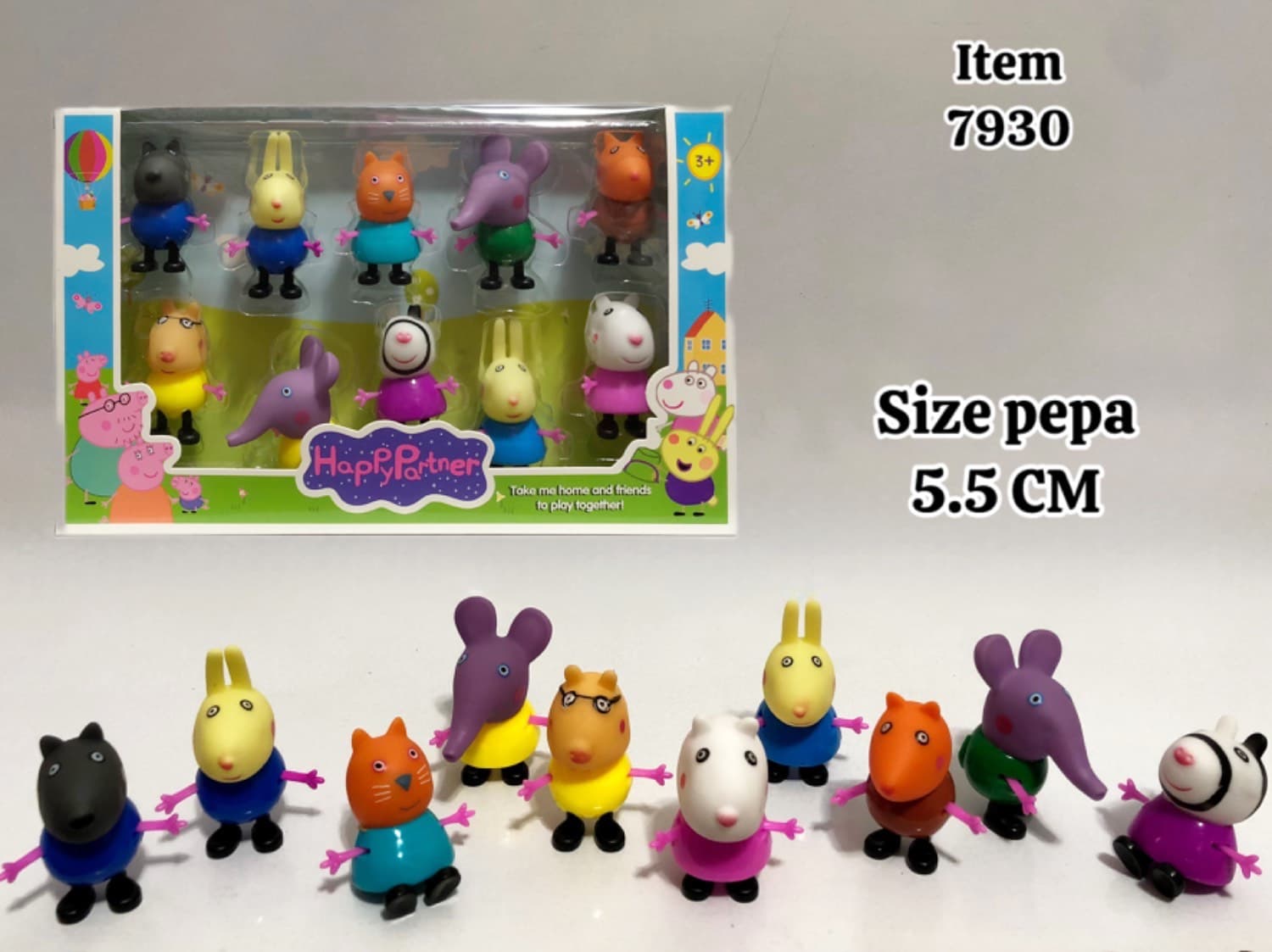 شخصیت پپاپیک ۱۰ عددی