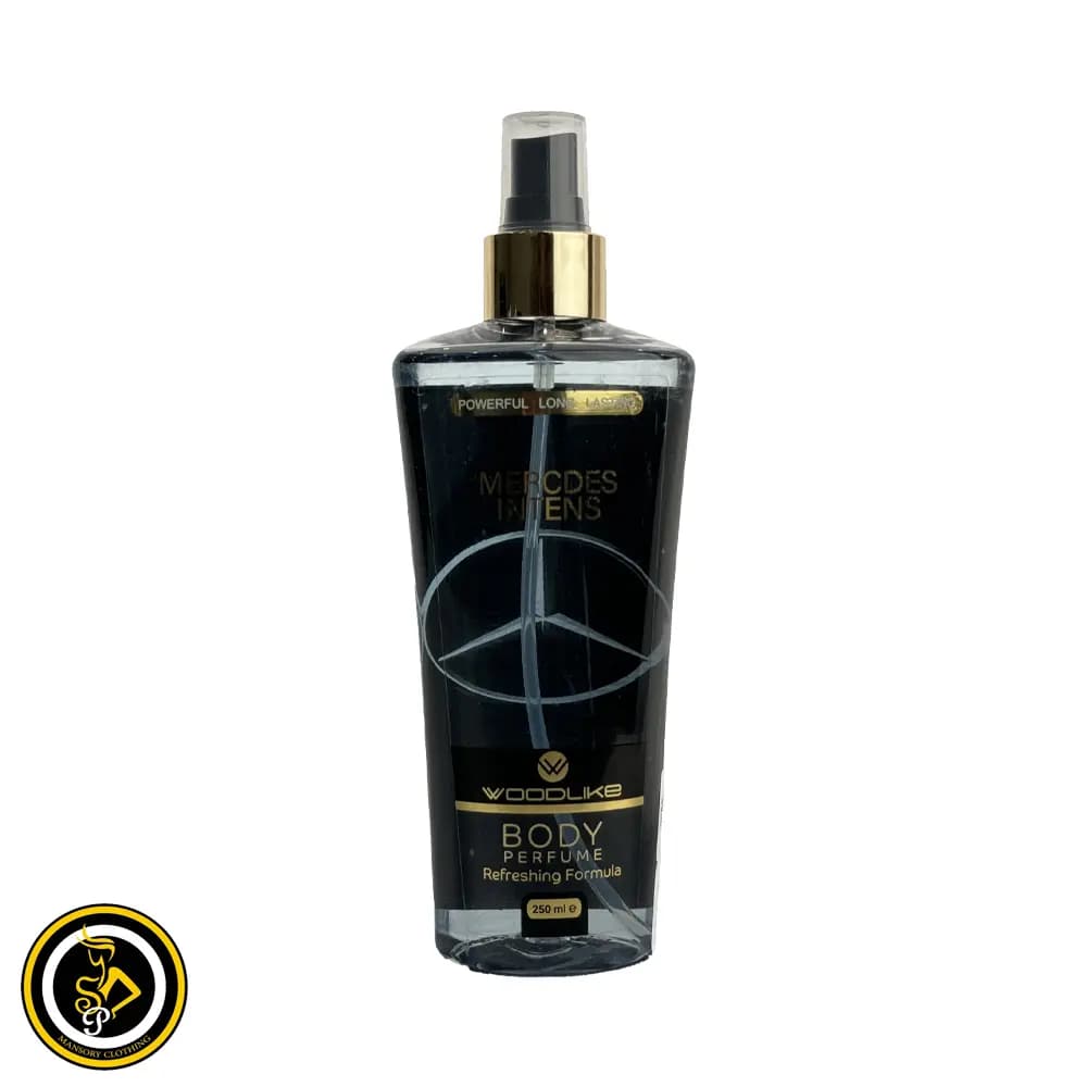 بادی اسپلش مردانه مرسدس اینتنس (Mercedes intense) وودلایک