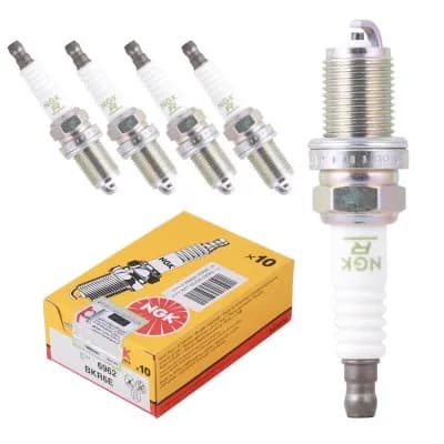 شمع موتور تیبا پایه کوتاه نیکلی ان جی کی NGK کد BKR6E-6962