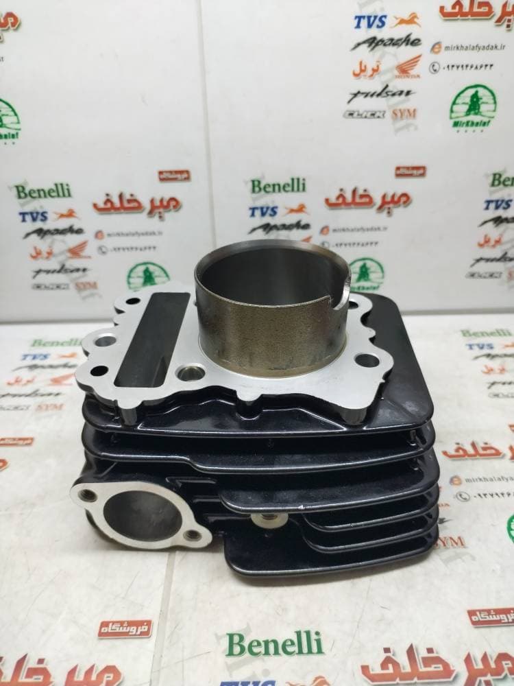 سیلندر و پیستون (پستان) کامل موتور پالس ls 135 ال اس اصلی