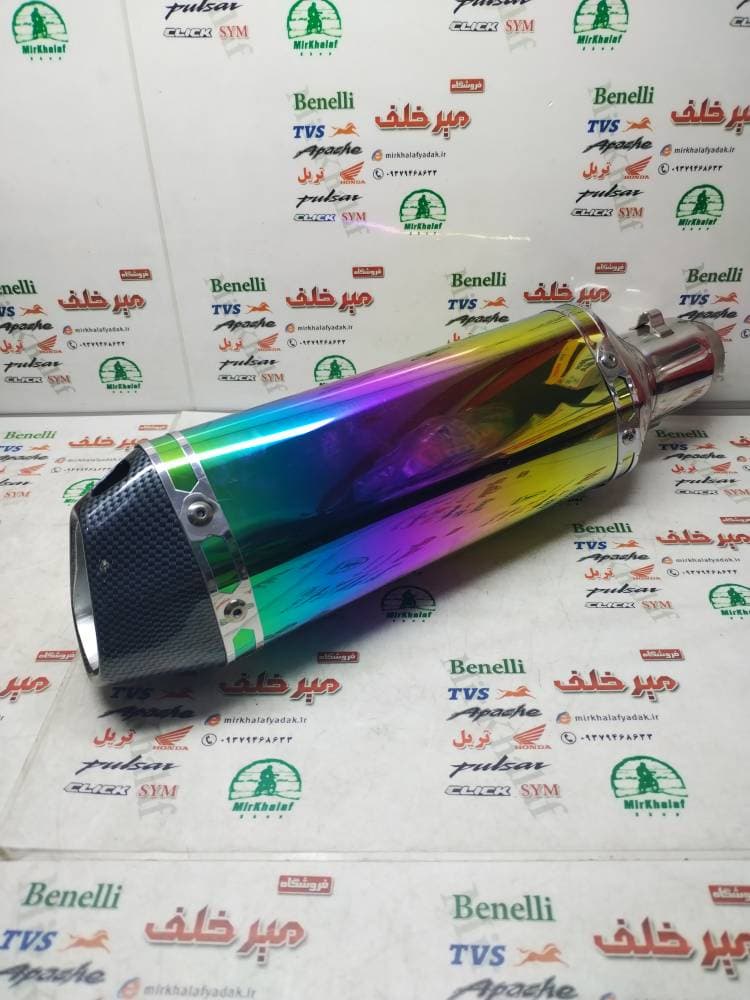 اگزوز قهرمانی برند اکروپاویچ 6 گوش سایلنسردار تمام 7 رنگ — تصویر ۲