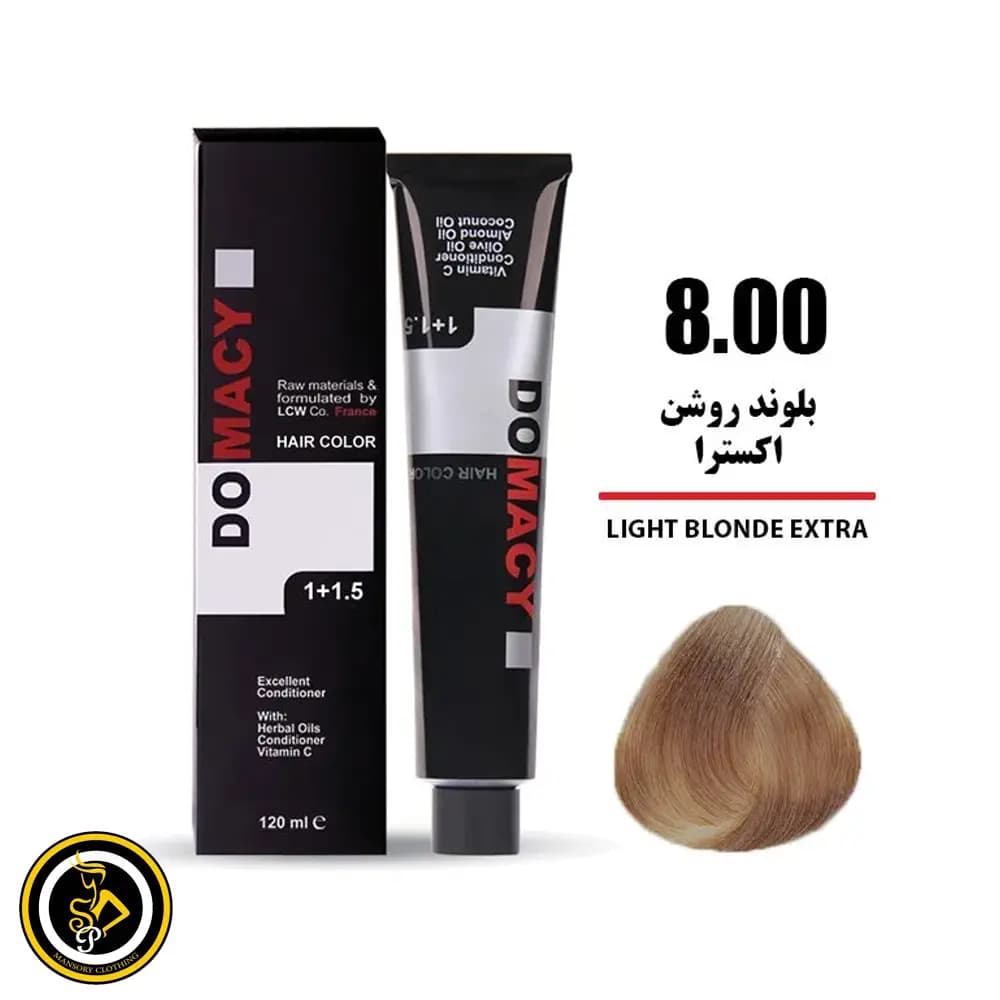 رنگ مو بلوند روشن اکسترا دوماسی شماره 8.00