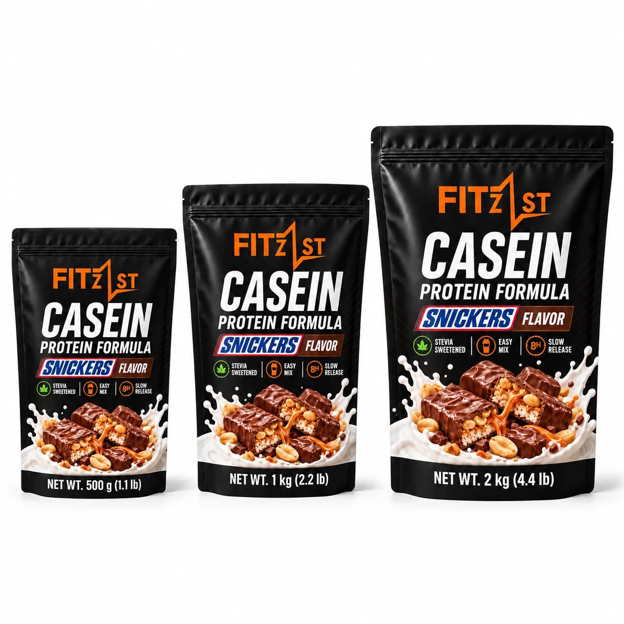 پروتئین کازئین اسنیکرز 2000 گرم (CASEIN) — تصویر ۸
