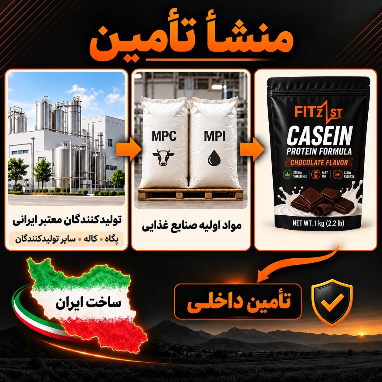 پروتئین کازئین اسنیکرز 1000 گرم (CASEIN) — تصویر ۶