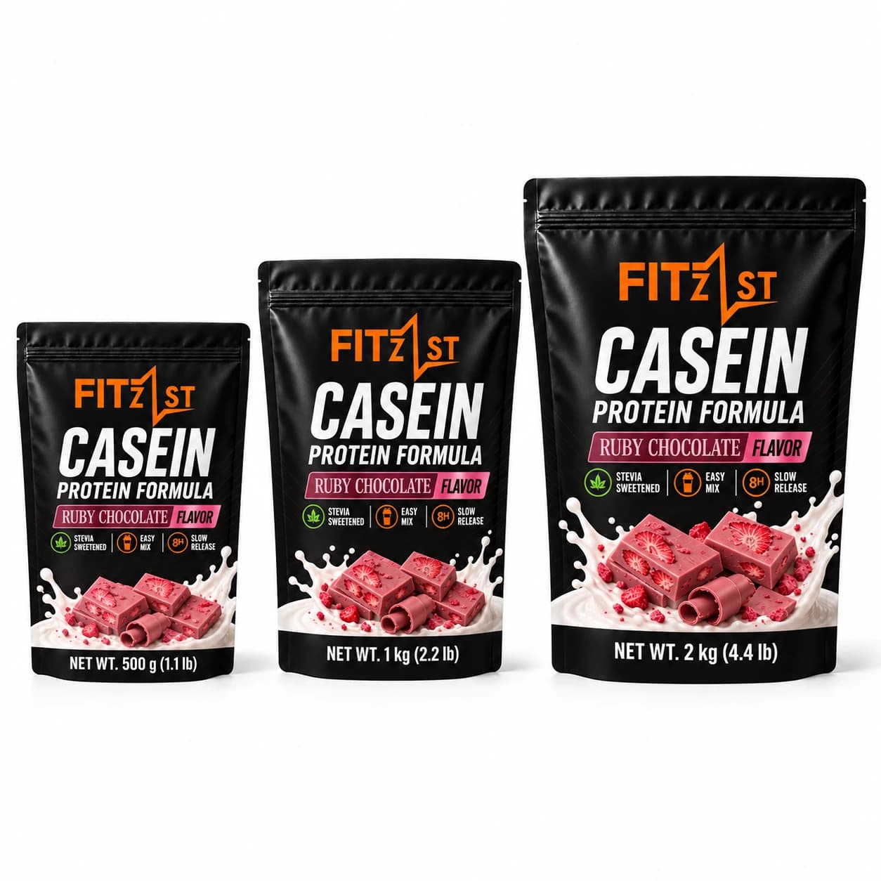 کازئین روبی چاکلت 2000 گرم (CASEIN) — تصویر ۸