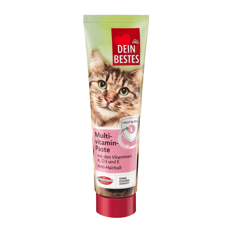 خمیر مالت و مولتی ویتامین گربه 100g Dein Bestes