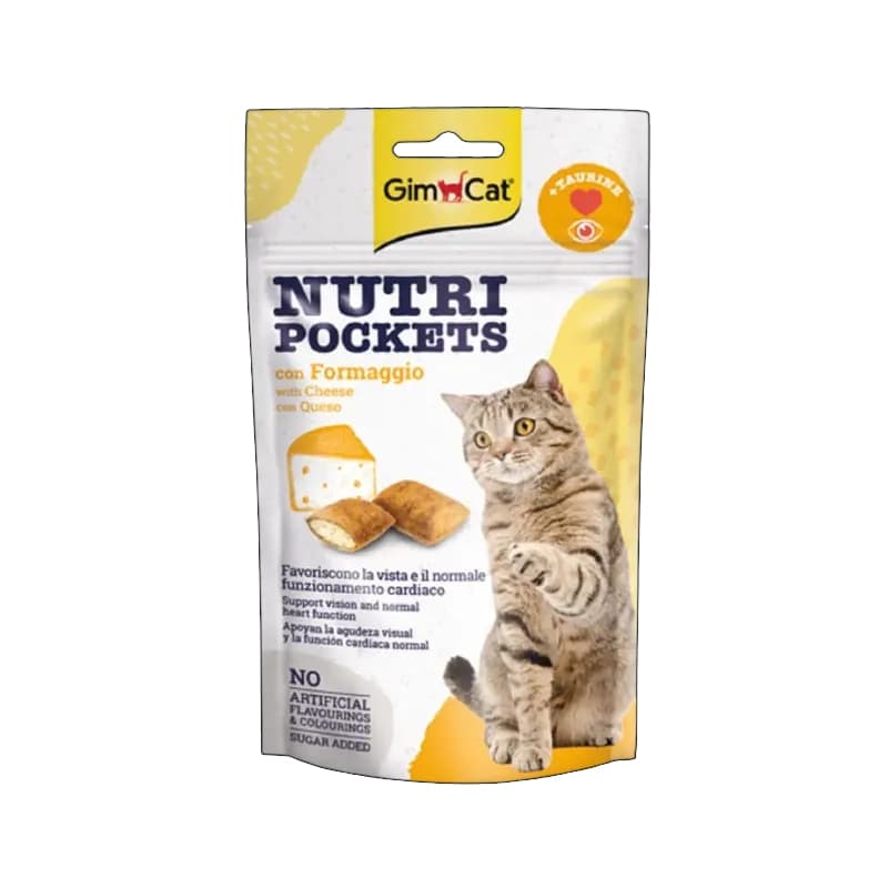 قرص تشویقی گربه 60g GimCat Cheezies