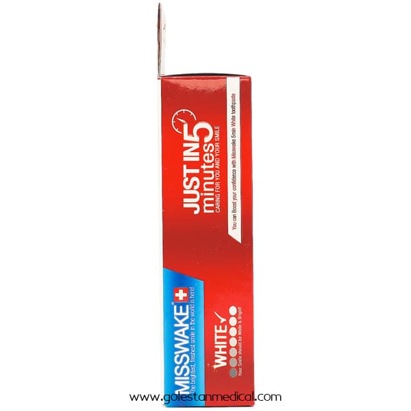 خمیر دندان سفید کننده میسویک مدل Just in 5 minute حجم 50ML — تصویر ۲