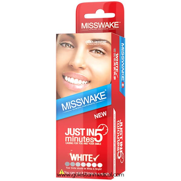 خمیر دندان سفید کننده میسویک مدل Just in 5 minute حجم 50ML — تصویر ۳