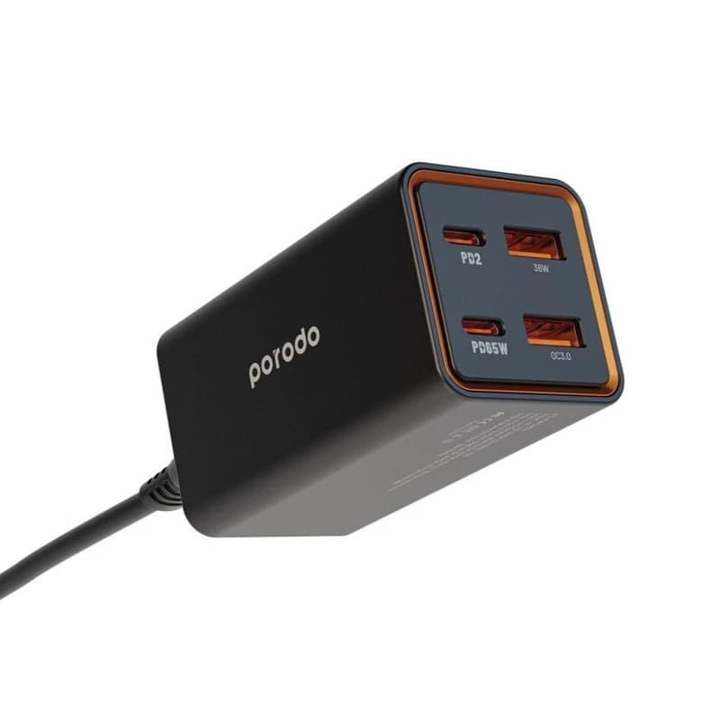 شارژر رومیزی پرودو مدل GaN 4Port