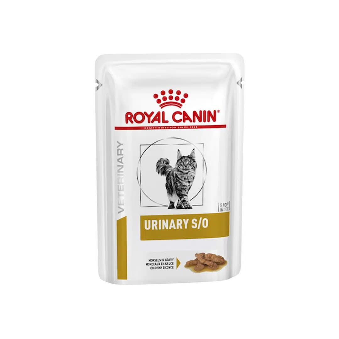 پوچ گربه رویال کنین یورینری Royal Canin Urinary S/O وزن 85 گرم