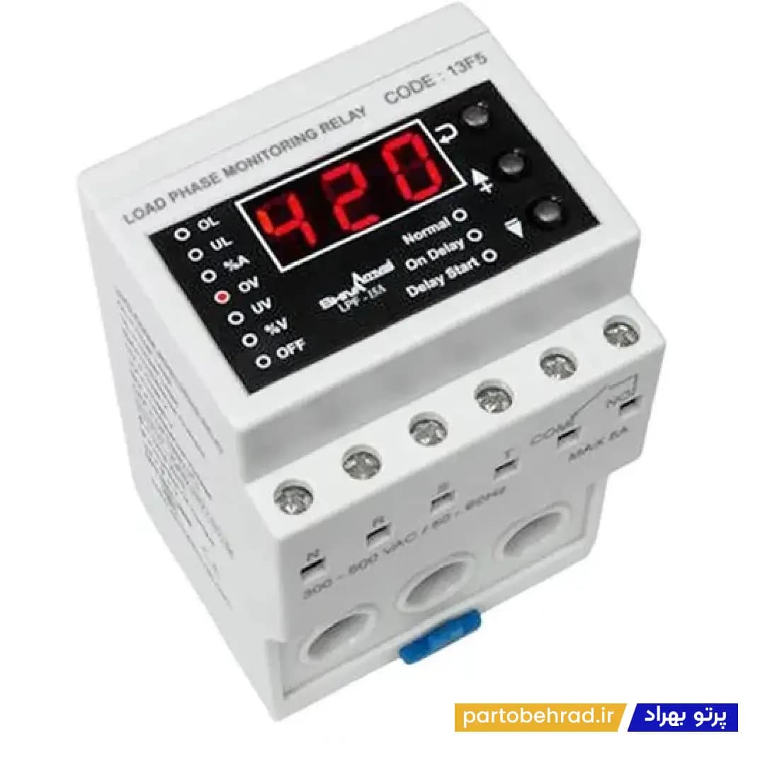 کنترل فاز بار 0.5-15A دیجیتال شیوا امواج مدل LPF-15A
