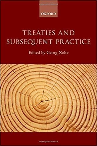 کتاب Treaties and Subsequent Practice