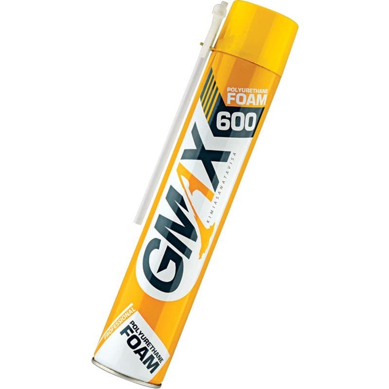اسپری فوم پلی‌یورتان GMX مدل 600 – حجم 600 میل | فوم انبساطی حرفه‌ای — تصویر ۲