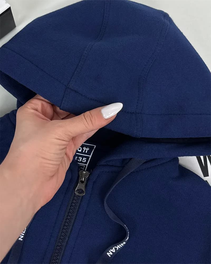 استایل آماده│سویشرت سرمه ای بچگانه مدل لوکاس کد 1566 — تصویر ۶