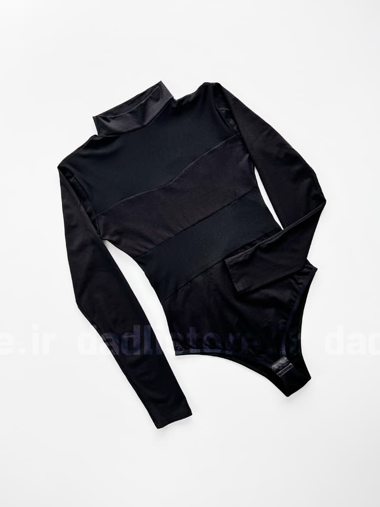 بادی فانتزی نخ و حریر آستین بلند یقه پنچ سانتی Papillon