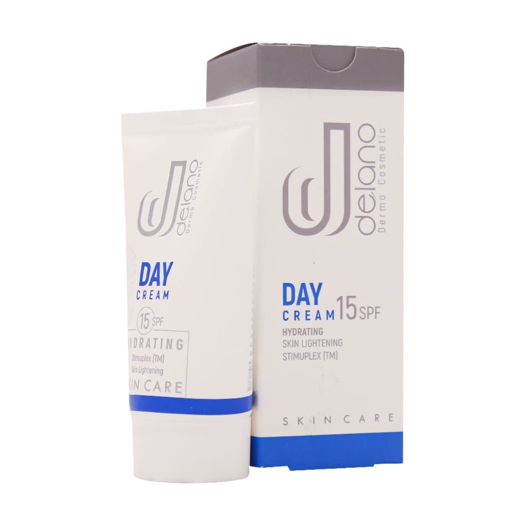 کرم روز روشن کننده SPF15 دلانو 50 میلی لیتر