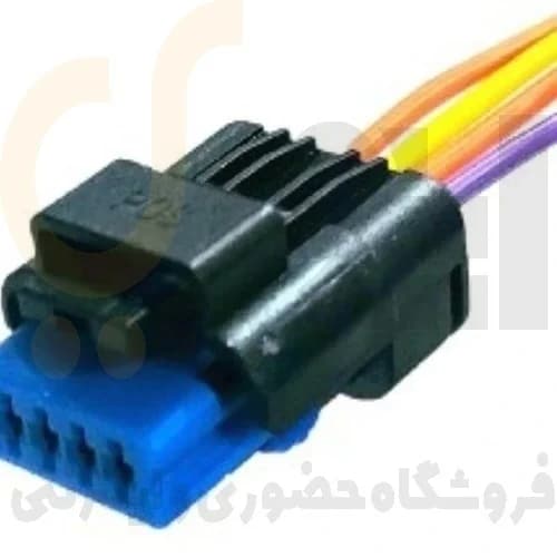 سوکت 4 چهار فیش آبی ساکس 500 سوکت سما الکتریک