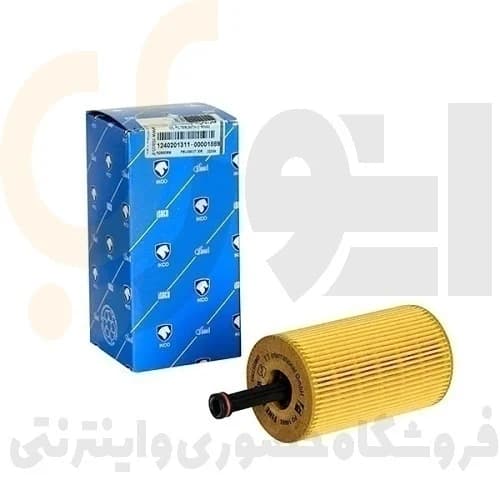 فیلتر روغن با اورینگ پژو 206 پایه بلند – ISACO – ایساکو