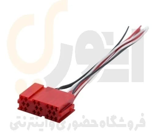 سوکت پخش پژو 206 و دنا (اینترفیس) سوکت سما الکتریک