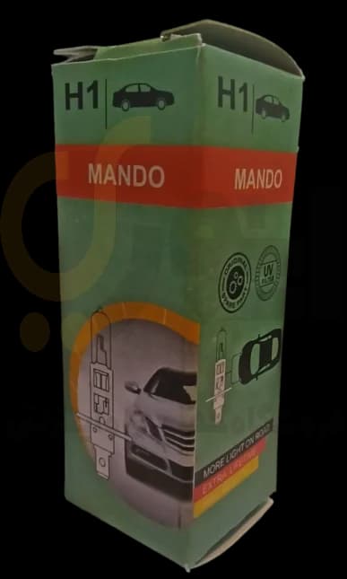 لامپ بی سیم H1 نور فابریک 12v55w ماندو | MANDO — تصویر ۴