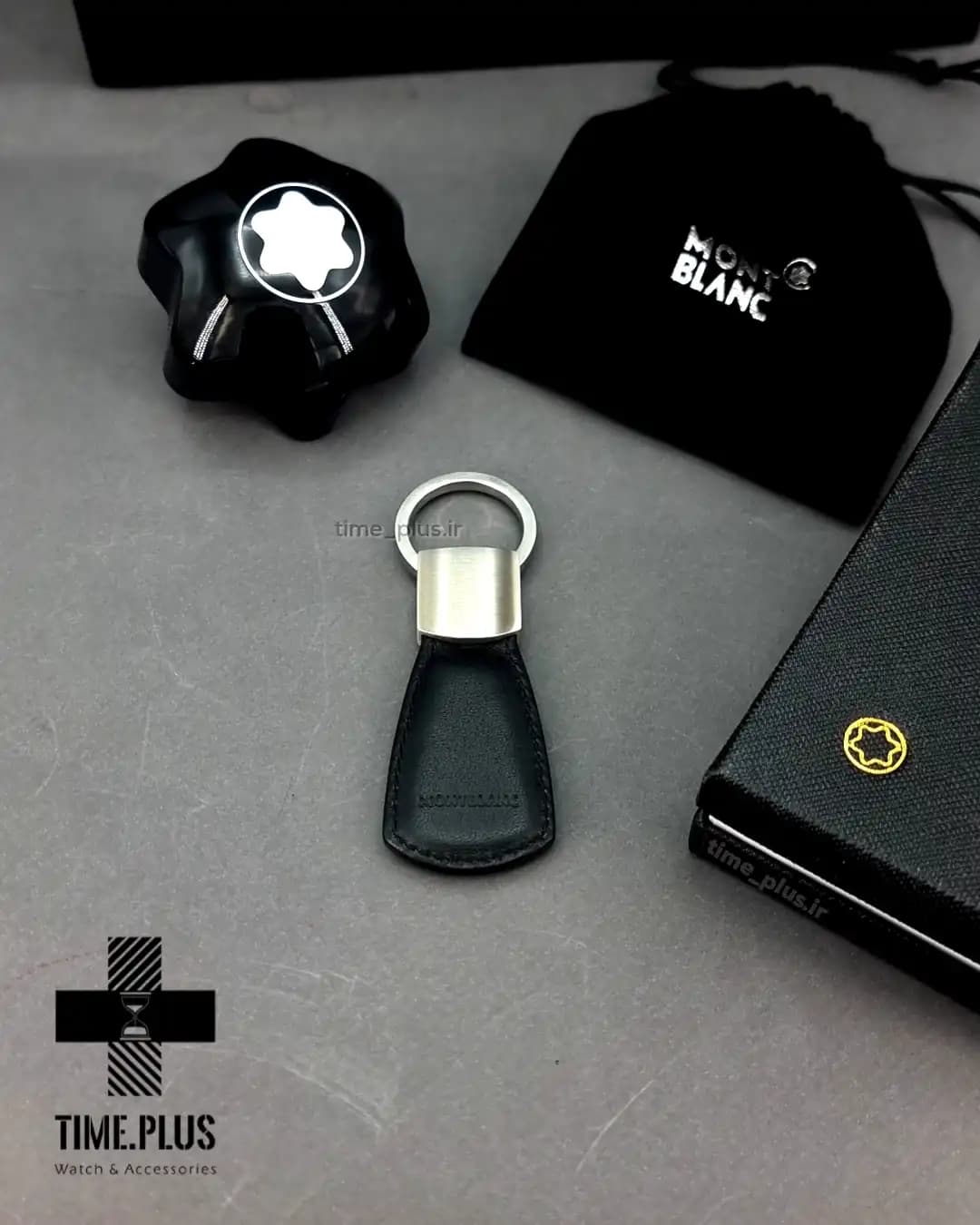جاسوئیچی Montblanc مشکی — تصویر ۴
