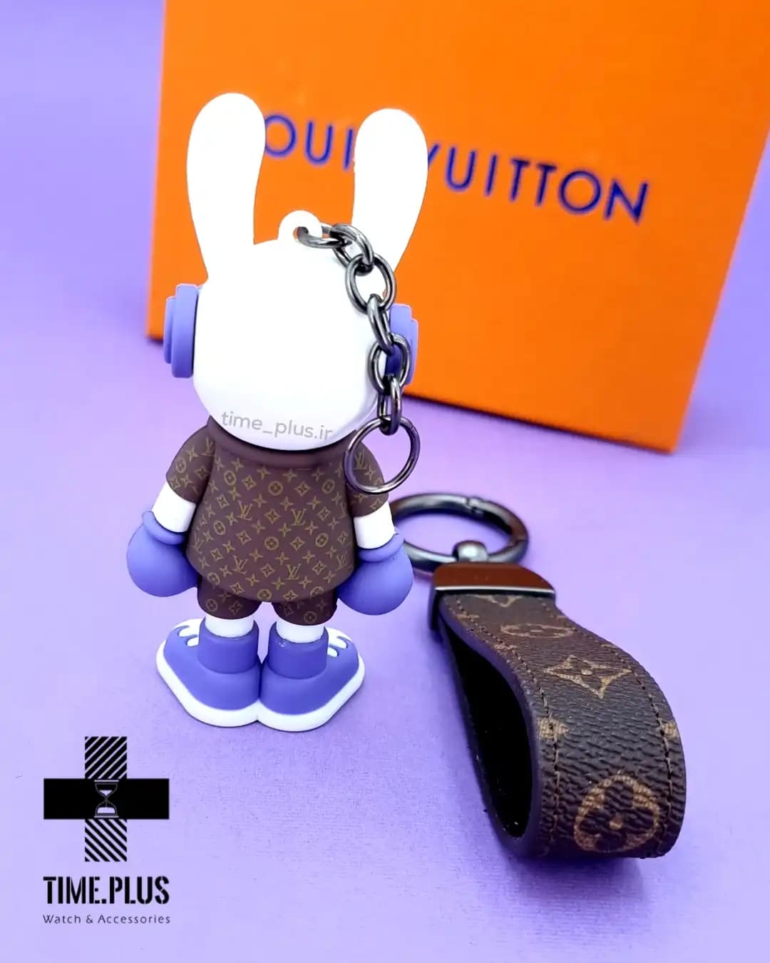 جاسوئیچی LouisVuitton طرح خرگوش — تصویر ۶